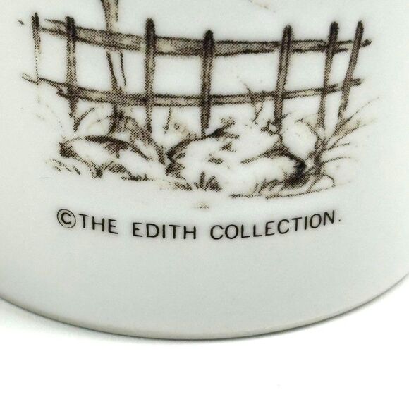 VTG Otagiri Japan Edith Collection Embossed Mug Dairy Cow Calf Pasture Farm - Picture 6 of 10